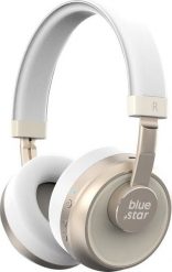 Słuchawki Blue Star BH02 białe. Białe słuchawki bezprzewodowe Blue Star. Za 70.88 zł.