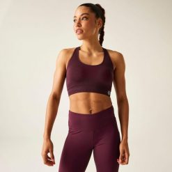 Biustonosz sportowy damski Don't Sweat It III Dare 2b. Fioletowe bielizna sportowa damska Dare 2B, m, bez wzorów, z elastanu. W wyprzedaży za 69.99 zł.