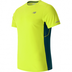 New Balance MT63223FFY. Koszulki sportowe męskie New Balance, m, bez wzorów, z materiału, bez ramiączek. W wyprzedaży za 59.99 zł.