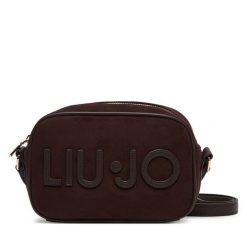 Torebka Liu Jo. Brązowe listonoszki damskie Liu Jo, bez wzorów, bez dodatków. Za 499.99 zł.