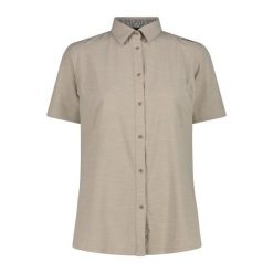 Koszula damska turystyczne CMP 34S6186. Brązowe koszule damskie CMP, l, bez wzorów, sportowe, bez kołnierzyka, bez ramiączek. Za 241.50 zł.