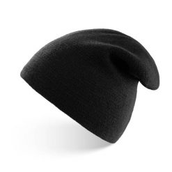 Czapka męska zimowa PAOLO PERUZZI BR-04-BL czarna. Czarne czapki męskie ROVICKY, na zimę, bez wzorów, z materiału. Za 34.99 zł.