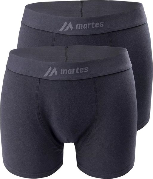 Beon Męskie bokserki Martes essentials RAVOR 2PACK black/black rozmiar M. Czarne bokserki męskie Beon, bez wzorów. Za 41.26 zł.