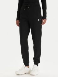 Armani Exchange Spodnie dresowe XW001848 AF18853 UC001 Czarny Regular Fit. Czarne spodnie dresowe damskie Armani Exchange, bez wzorów, z dresówki. Za 479.99 zł.