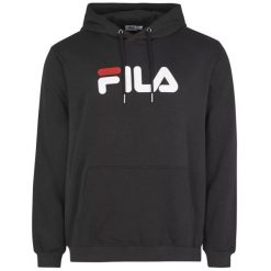 Fila Barumini Hoody, męska bluza. Czarne bluzy męskie Fila, l, bez wzorów, z bawełny, z kapturem. Za 139.99 zł.