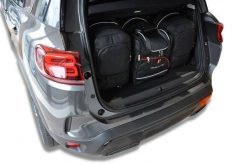 Torby Do Bagażnika Citroen C5 Aircross 2018+ 4Szt Kjust. Czarne torby podróżne damskie KJUST, bez wzorów, z kauczuku. Za 1,196.00 zł.