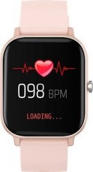 Smartwatch AllView StyFit L Różowy (5948790017899). Czerwone zegarki smartwatch AllView, bez wzorów. Za 209.56 zł.