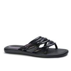 Klapki damskie Ipanema 83606 MEUSOL SLIDE FEM. Czarne klapki damskie Ipanema, na lato, bez wzorów, z materiału, klasyczne, bez obcasa, bez zapięcia. Za 67.99 zł.