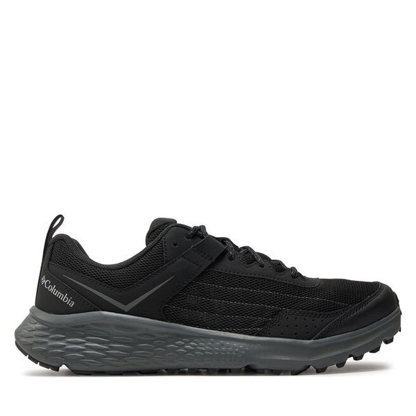 Trekkingi Columbia. Czarne buty zimowe męskie Columbia, bez wzorów, bez obcasa, bez zapięcia. Za 219.99 zł.