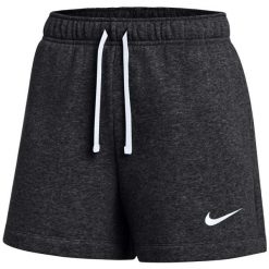 Spodenki krótkie damskie Nike Park 26 Fleece. Czarne szorty damskie Nike, bez wzorów, z bawełny, sportowe. Za 141.99 zł.