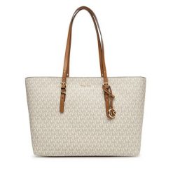 Torebka MICHAEL Michael Kors. Brązowe shopperki damskie MICHAEL Michael Kors, bez wzorów, bez dodatków. Za 999.99 zł.