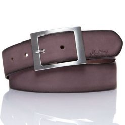 MUSTANG PASEK SKÓRZANY SOPO-MUS056 441 40 mm Ledergürtel. Czerwone paski męskie Mustang, klasyczne. Za 99.99 zł.