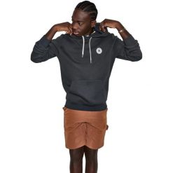 Bluza z kapturem Converse Chuck Patch Hoodie. Czarne bluzy damskie Converse, uniwersalny, bez wzorów, z bawełny, sportowe, bez ramiączek, z kapturem. Za 490.00 zł.