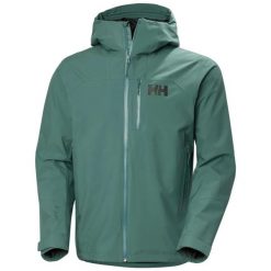 Kurtka wodoodporna Helly Hansen Loke 2L. Zielone kurtki sportowe męskie Helly Hansen, na lato, l, bez wzorów, z poliesteru, bez kaptura, narciarskie. Za 1,001.50 zł.