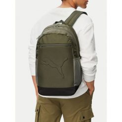 Plecak Puma. Zielone plecaki męskie Puma, bez wzorów, sportowe. Za 159.99 zł.