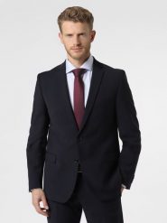 Finshley & Harding marynarka od garnituru modułowego Mężczyźni Modern Fit niebieski, 24. Niebieskie garnitury męskie Finshley & Harding, m, bez wzorów, z materiału, bez kołnierzyka, bez ramiączek. Za 999.95 zł.