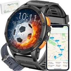 Zegarek Komunijny SMARTWATCH-GPS- GRAVITY GT24-1 BK/BK/BK. Zegarki smartwatch Gravity, bez wzorów. Za 453.56 zł.