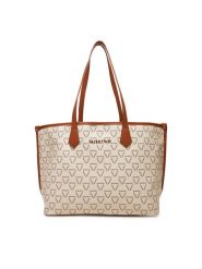 Valentino Torebka Lady Re VBS8GT02 Biały. Białe shopperki damskie Valentino, bez wzorów, ze skóry, bez dodatków. Za 369.99 zł.