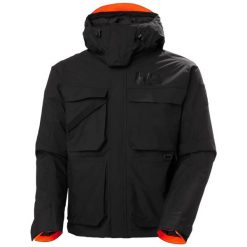 Kurtka narciarska z kapturem Helly Hansen Ullr D Heritage. Szare kurtki sportowe męskie Helly Hansen, m, bez wzorów, z poliamidu, z kapturem, narciarskie, primaloft. Za 1,262.00 zł.