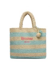 Liu Jo Torebka AA6245 A0006 Niebieski. Niebieskie shopperki damskie Liu Jo, bez wzorów, bez dodatków. Za 379.99 zł.