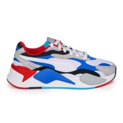 Trampki Puma Rs-x Puzzle Blue-hi Multicolor. Czerwone trampki i tenisówki damskie Puma, bez wzorów, z materiału, bez zapięcia. Za 363.99 zł.