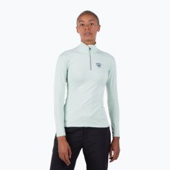 Longsleeve termoaktywny damski Rossignol Classique 12 Zip. Niebieskie bielizna sportowa damska Rossignol, bez wzorów. Za 397.05 zł.