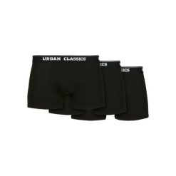 Bokserki Urban Classics Organic (x3). Czarne bokserki męskie Urban Classics, bez wzorów, z bawełny. Za 84.65 zł.