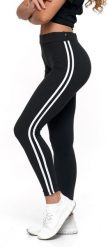 Moraj MORAJ - Legginsy Damskie Z Lampasami - Czarne - L/XL. Czarne legginsy damskie Moraj, bez wzorów. Za 29.90 zł.