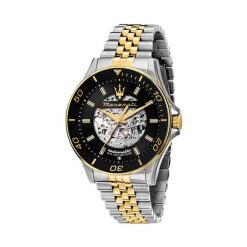 Zegarek Maserati. Szare zegarki męskie maserati, bez wzorów, srebrne. Za 2,099.00 zł.