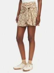 Roxy Spódnica mini Summer Cocktail ERJWK03176 Beżowy Regular Fit. Brązowe spódnice damskie Roxy, l, bez wzorów, z bawełny, mini, trapezowe. Za 249.99 zł.