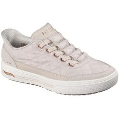 Buty sportowe damskie Skechers Arch Fit Arcade cuddle Steps. Brązowe obuwie sportowe damskie Skechers, bez wzorów, z syntetyku, bez zapięcia, na fitness i siłownię. Za 590.00 zł.