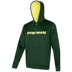 Męska kurtka sportowa Trangoworld Ripon Ciemna zieleń. Zielone kurtki sportowe męskie trangoworld, m, bez wzorów, z materiału, z kapturem. Za 360.90 zł.