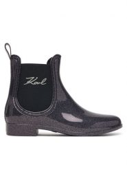 KARL LAGERFELD Kalosze KL94775S Fioletowy. Fioletowe kalosze damskie KARL LAGERFELD, bez wzorów, z syntetyku, bez zapięcia. Za 439.99 zł.