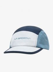 Czapka z daszkiem do biegania La Sportiva Skyline Cap. Niebieskie czapki damskie La Sportiva, bez wzorów, z materiału. Za 164.99 zł.