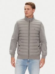 Tommy Hilfiger Kurtka przejściowa MW0MW37461 Szary Regular Fit. Szare kurtki męskie Tommy Hilfiger, m, bez wzorów, z syntetyku, bez kaptura. Za 579.99 zł.