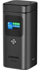 Powerbank Canyon CANYON Qi2 magnetic power bank OnPower 150 15000mAh Aluminium Dark grey. Szare powerbanki Canyon. Za 221.46 zł.