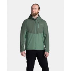 Męska kurtka outdoorowa Kilpi SONNA-M. Niebieskie kurtki męskie Kilpi, m, bez wzorów, sportowe, bez kaptura. Za 289.86 zł.