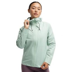 Damska wodoodporna turystyczna kurtka rowerowa Kolarstwo Siroko Grace Light Gree. Zielone kurtki sportowe damskie SIROKO, bez wzorów, z tkaniny, bez ramiączek, z kapturem, rowerowe. Za 679.00 zł.
