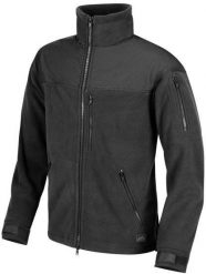 Helikon-Tex Bluza CLASSIC ARMY - Fleece - Czarna. Czarne bluzy męskie HELIKON-TEX, m, bez wzorów, bez ramiączek, bez kaptura. Za 169.08 zł.