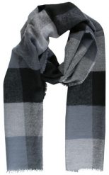 Przejściowy Szalik z Dziewiczą Wełną (Virgin Wool) - Fraas - Krata. Szaliki męskie V. Fraas, bez wzorów, z materiału. Za 85.00 zł.