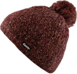 Elegancka zimowa czapka Eisbär WMS Tilla Pompon Czerwona dla Pań. Czerwone czapki damskie Eisbar, na zimę, bez wzorów, z materiału, eleganckie. Za 145.99 zł.