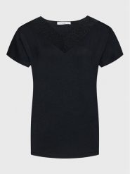 Femilet by Chantelle Koszulka piżamowa Jazz FNA550 Czarny Regular Fit. Czarne koszule nocne damskie Femilet by Chantelle, bez wzorów, bez ramiączek. Za 139.99 zł.