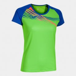 Damski jersey Joma Elite X. Niebieskie koszulki sportowe damskie Joma, bez wzorów, z jersey, bez ramiączek, do biegania. Za 83.75 zł.