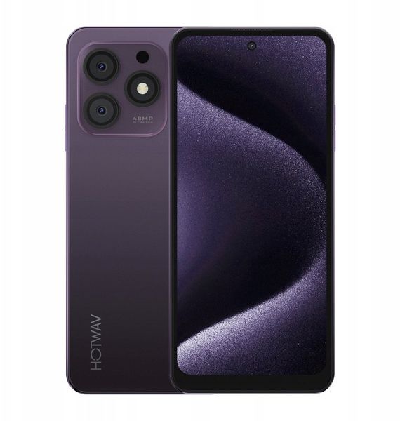 Smartfon Hotwav Smartfon HOTWAV NOTE 13 MAX (fioletowy). Fioletowe smartfony Hotwav. Za 549.99 zł.