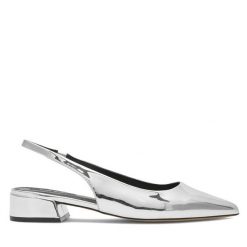 Baleriny Nine West. Szare balerinki damskie Nine West, bez wzorów, bez obcasa, bez zapięcia. Za 199.99 zł.