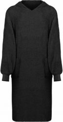 VidaXL vidaXL Bluza-koc KINN Czarny XL bawełna. Czarne bluzy damskie vidaXL, xl, bez wzorów, z bawełny, bez ramiączek, bez kaptura. Za 106.99 zł.