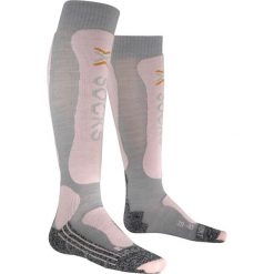 Skarpety X-SOCKS SKI LADY COMFORT SUPERSOFT. Szare skarpetki damskie X-Socks, bez wzorów. W wyprzedaży za 84.00 zł.