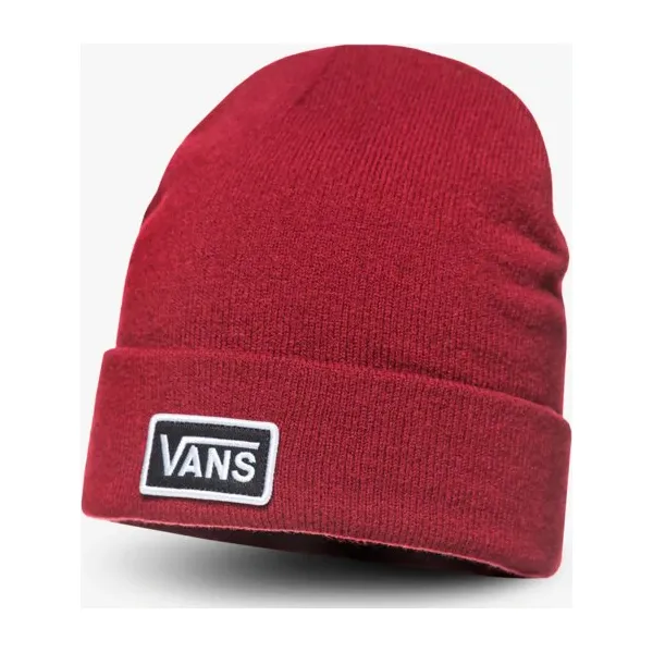 Vans Czapka Zimowa Wm Breakin Curfew Be Scooter , czerwony, rozmiar ONE SIZE. Czerwone czapki damskie Vans, na zimę, bez wzorów, z elastanu. Za 99.99 zł.