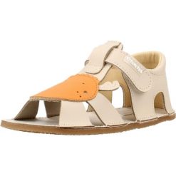 Sandały TITANITOS L560 CANGREJO Pomarańczowy. Brązowe buty zimowe męskie TITANITOS, bez wzorów, ze skóry, bez obcasa, bez zapięcia. Za 185.99 zł.