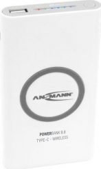Powerbank Ansmann 8.8 Type C Wireless 8000mAh Biały. Białe powerbanki Ansmann. Za 119.09 zł.